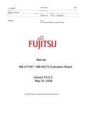 Fujitsu MB 91F467 Manual