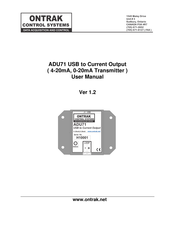 ONTRAK ADU71 User Manual