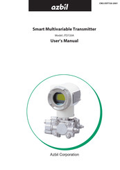 Azbil JTD720A User Manual