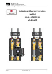 PAW HeatBloc MC42 Installation And Operation Instructions Manual