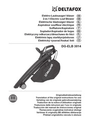 Deltafox DG-ELB 3014 Translation Of The Original Instructions For Use