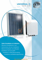 Extel UNIVERSAL 15 Installation And User Manual
