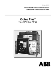 ABB K-Line Plus KPE-20 Installation & Maintenance Instructions Manual