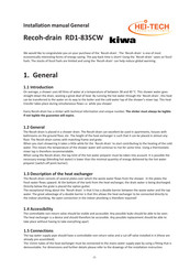 HEITECH RD1-835CW Installation Manual