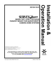 Vicon SurveyorVFT SVFT-UPM-1 Installation & Operation Manual