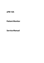 Shenzhen Mindray Bio-Medical Electronics ePM 10A Service Manual