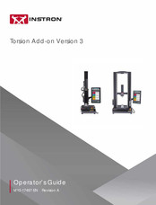 Instron Torsion Add-on Version 3 Operator's Manual