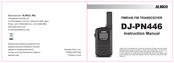 Alinco DJ-PN446 Instruction Manual