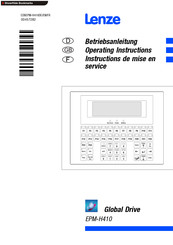 Lenze EPM-H410 Operating Instructions Manual