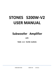 Stones Sound Studio S200W-V2 User Manual