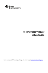 Texas Instruments TI-Innovator Rover Setup Manual