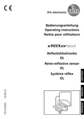 IFM Electronic Efector 200 Operating Instructions Manual