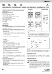 Vimar by-me Eikon 20526 Quick Start Manual