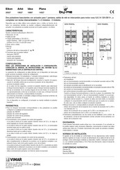 Vimar by-me Eikon 20527 Quick Start Manual