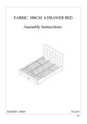 Julian Bowen Limited Fullerton FUL03 Assembly Instructions Manual