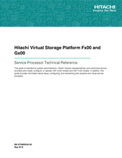 Hitachi SVP F 00 Series Manual