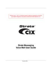 Toshiba Strata CIX LUCA User Manual