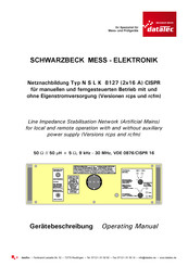 DATATEC NSLK 8127 Operating Manual