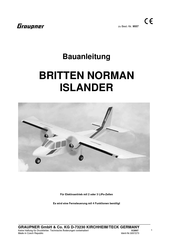 Graupner BRITTEN NORMAN ISLANDER Manual
