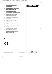 EINHELL 43.071.54 Original Operating Instructions