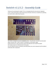 PMFoundations Switch4 Assembly Manual