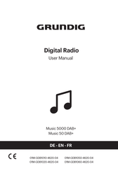 GRUNDIG Music 5000 DAB Radio Digitalradio Wecker Alarm 