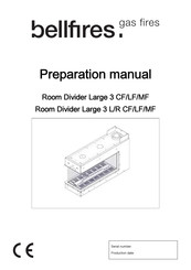 Bellfires Room Divider Large 3 L CF Preparation Manual