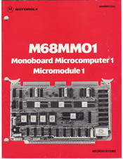 Motorola M68MM01 Manual