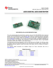 Texas Instruments ADS1259EVM-PDK User Manual