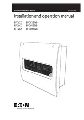 Eaton EFCV4Z-NB Installation And Operation Manual