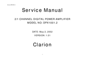 Clarion DPX1001.2 Service Manual