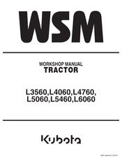 Kubota WSM L5060 Workshop Manual