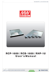 Pewatron Mean Well RHP-1UI-A User Manual