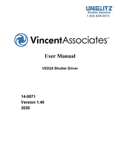 Uniblitz VincentAssociates  VED24 Instructions Manual