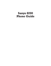 Sanyo 8200 Phone Manual