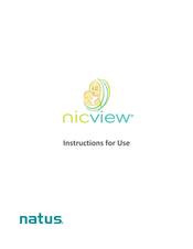 natus NICVIEW 2 Instructions For Use Manual