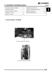 KYMCO CK 1 Manual