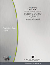 Winston Industries CVap Single Dial Series Owner's Manual