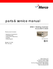 Merco 86007 Parts & Service Manual