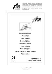Team International DAI 6 Operating Instructions Manual