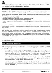 Uniteck UNIMPPT 80.15/24 Instruction Manual