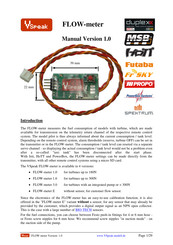 VSpeak FLOW-meter E Manual