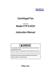 Teral CTF3-HOH Instruction Manual