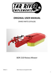Belco Tar River BDR 210 Original User Manual