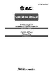 Smc Networks EX600-SDN A Series Operation Manual