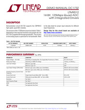 Linear Technology DC1732B DC1732B-AB Demo Manual