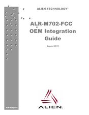 Alien ALR-M702-FCC Oem Integration Manual