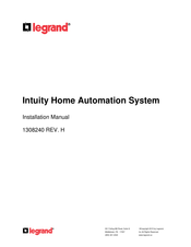 LEGRAND Intuity HA7020 Installation Manual