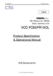 CIS VCC-FC60FR19CL Operational Manual