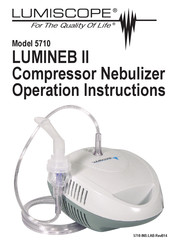 Lumiscope LUMINEB II 5710 Operation Instructions Manual